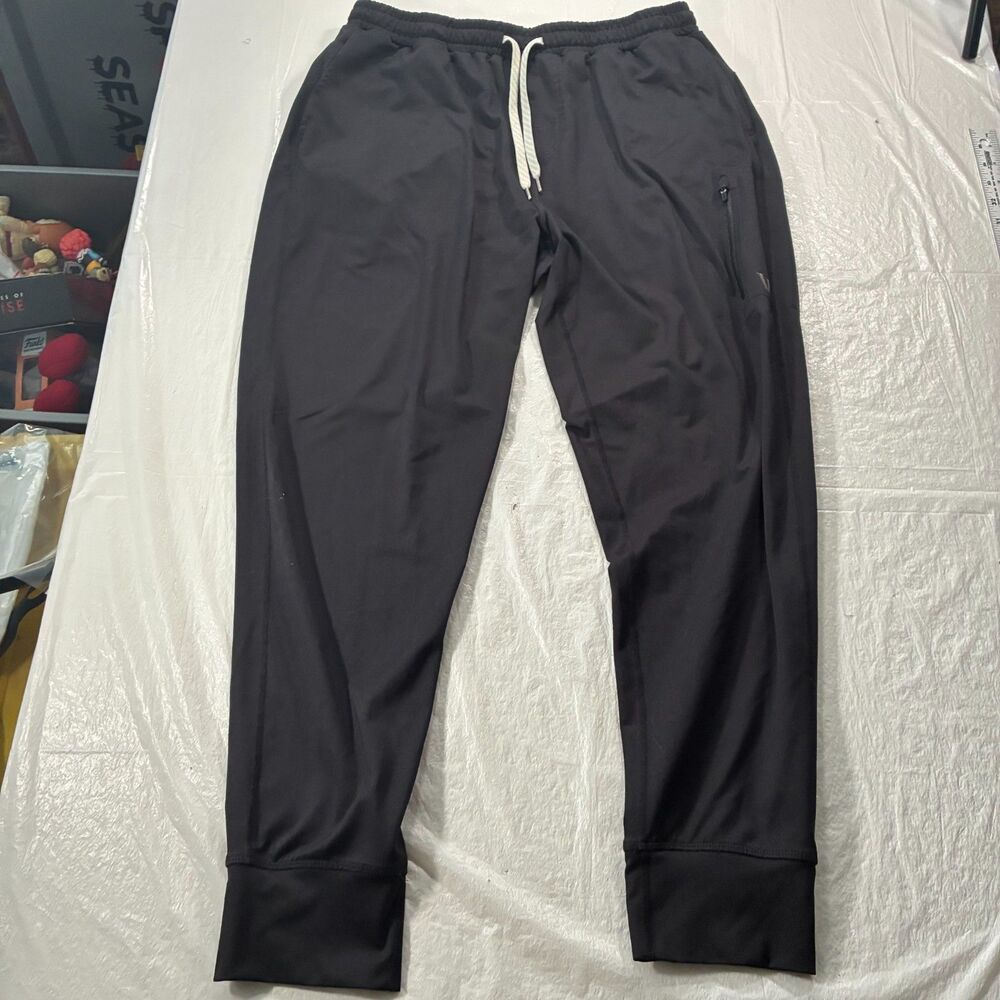 Vuori Men’s Sunday Performance Jogger Large Black - FLAW
